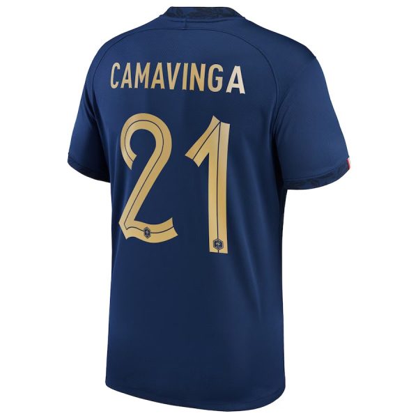 Maillot Equipe de France Domicile 2023 2024 Camavinga