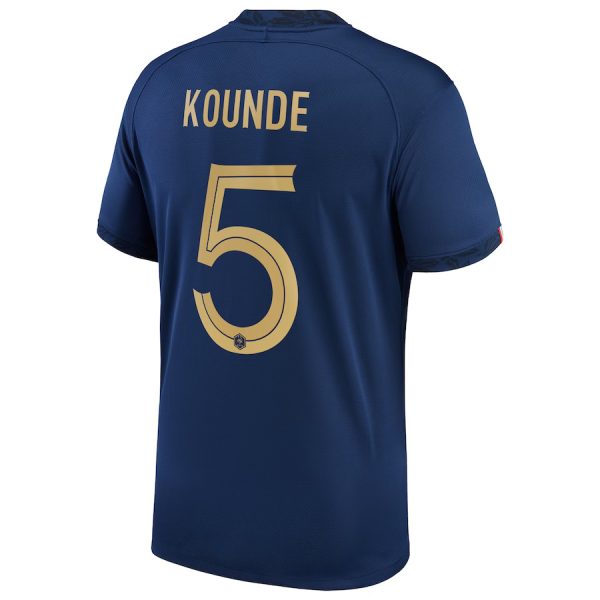 Maillot Equipe de France Domicile 2023 2024 Kounde