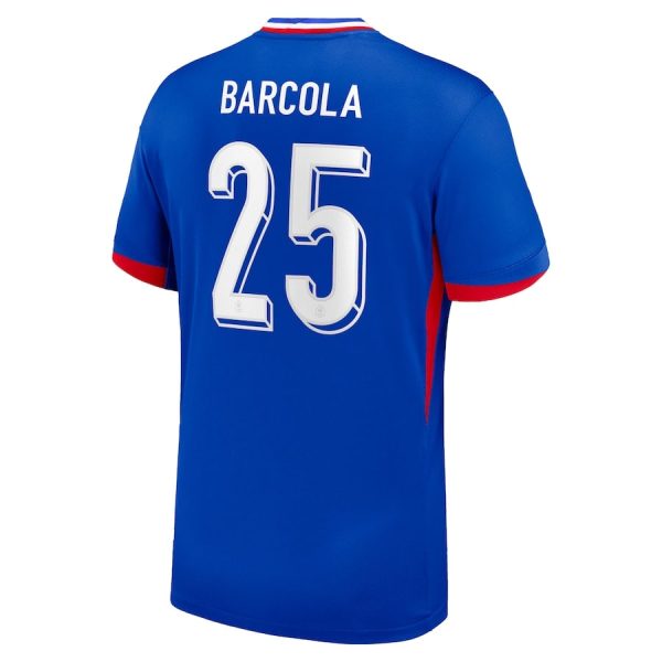 Maillot Equipe de France Domicile 2024 2025 Barcola