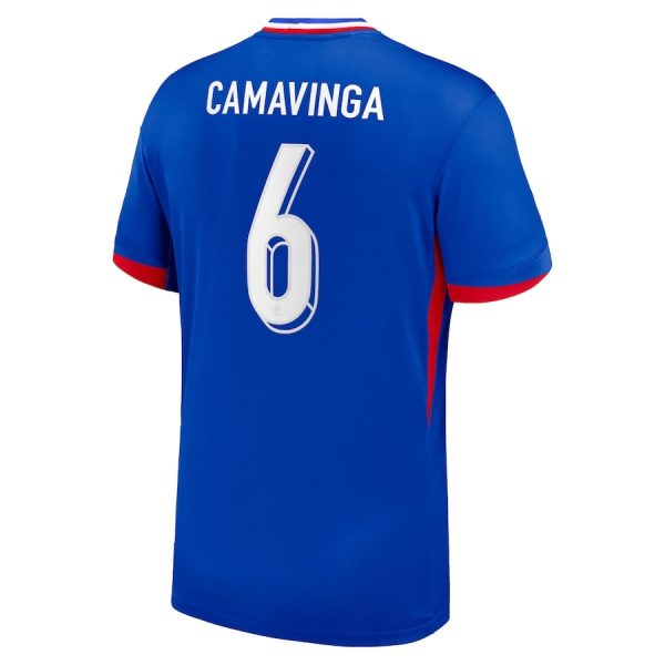 Maillot Equipe de France Domicile 2024 2025 Camavinga