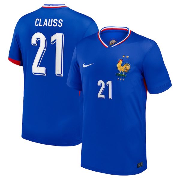 Maillot Equipe de France Domicile 2024 2025 Clauss