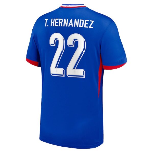 Maillot Equipe de France Domicile 2024 2025 T. Hernandez