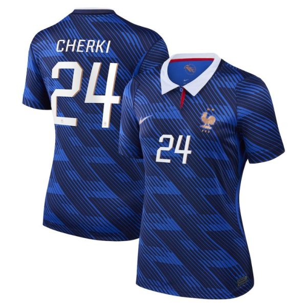 Maillot Equipe de France Femme Domicile Coupe du Monde 2026 Cherki