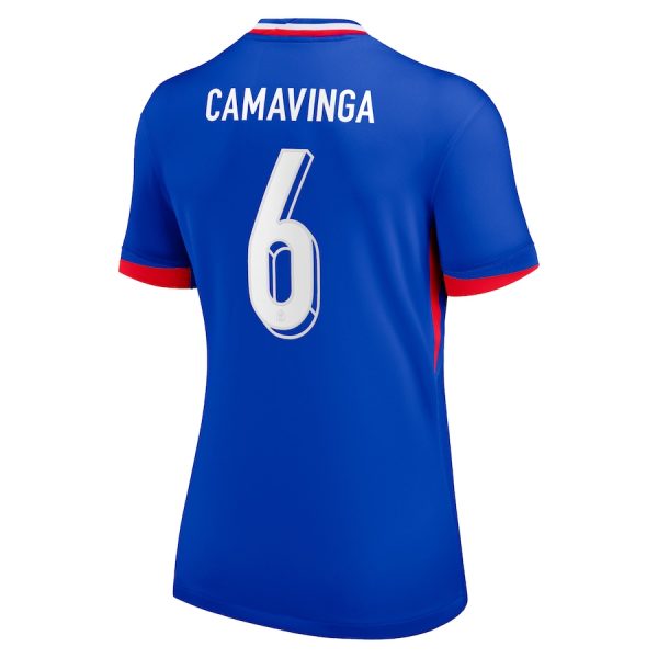 Maillot Equipe de France Femme Domicile 2024 2025 Camavinga