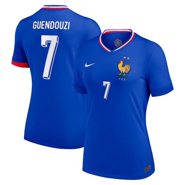 Maillot Equipe de France Femme Domicile 2024 2025 Guendouzi