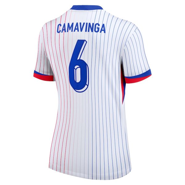 Maillot Equipe de France Femme Exterieur 2024 2025 Camavinga