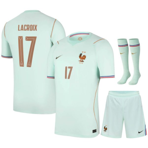 Maillot Equipe de France Kit Enfant Exterieur Coupe du Monde 2026 Lacroix