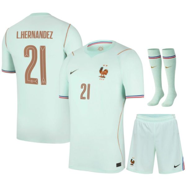 Maillot Equipe de France Kit Enfant Exterieur Coupe du Monde 2026 Lucas Hernandez