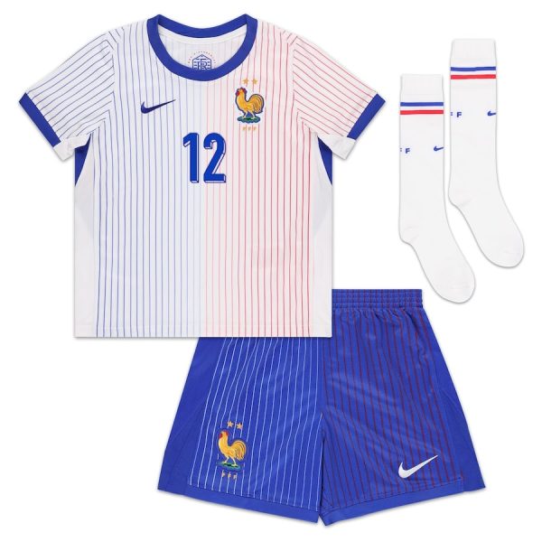 Maillot Kit Enfant Equipe de France Exterieur 2024 2025 Kolo Muani